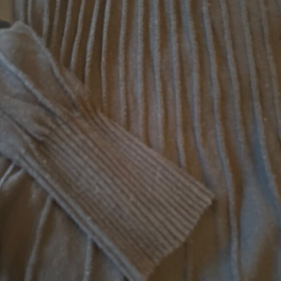 Gudrun Sjoden Womens Black Ribbed Button-Up Cardigan Med Organic Cotton - Picture 8 of 8